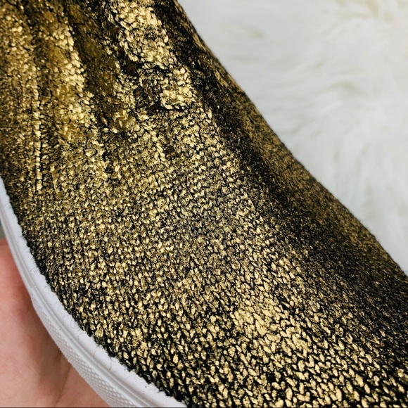 Gold glitter sock sneaker - Picture 6 of 6